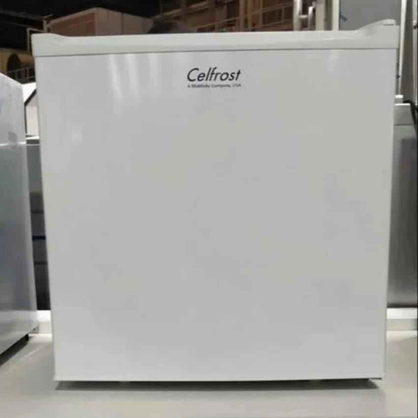Celfrost Mini Fridge, White & Black