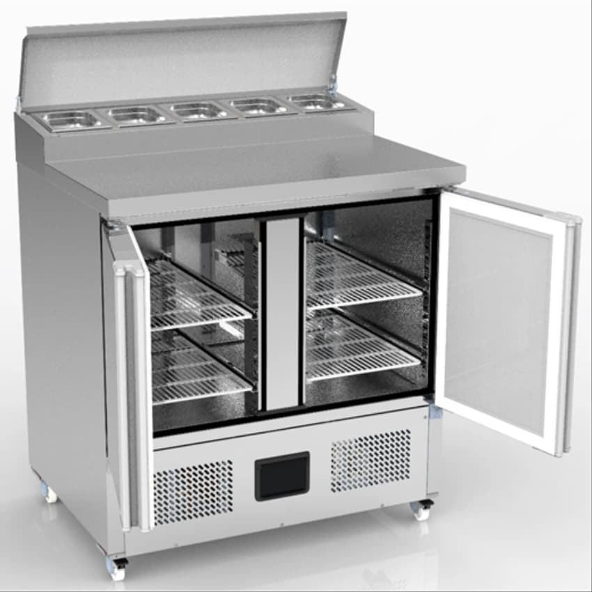 2 Door Preperation Table - Hoshizaki RTSW 97, Number Of Shelves: 4, -2c To 8c