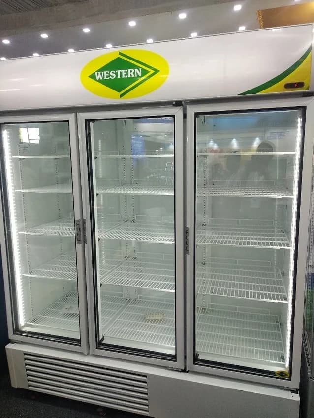 Western Triple Door Visi Cooler, 3 Doors