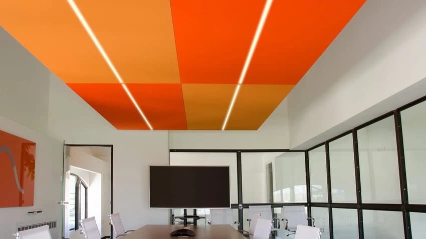 Acoustic Ceiling Panel, Square