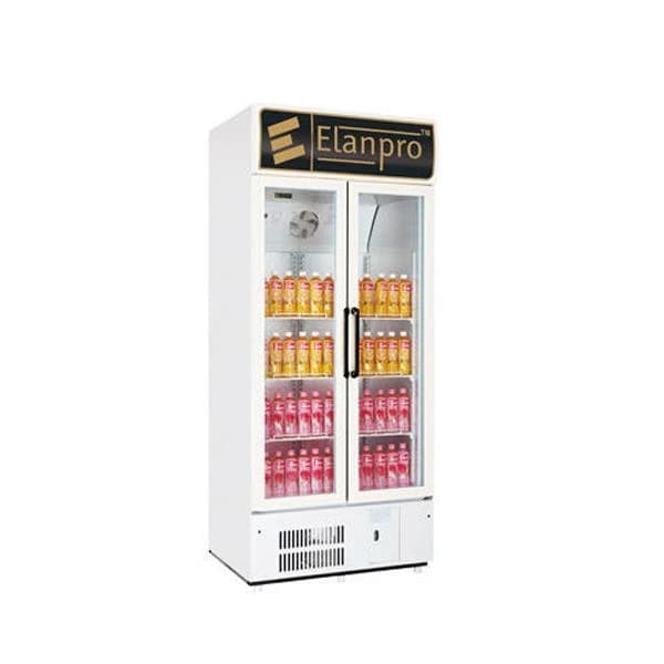 White Elanpro Upright Freezer, Ecg 625