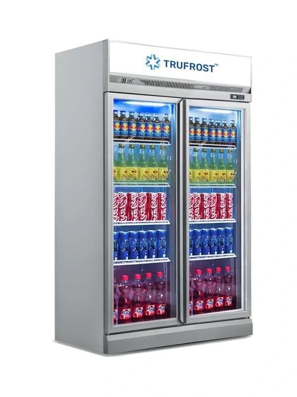 Trufrost VC-1250 Premia Two Door No-Frost Visi Cooler With A Top To Bottom View, 10