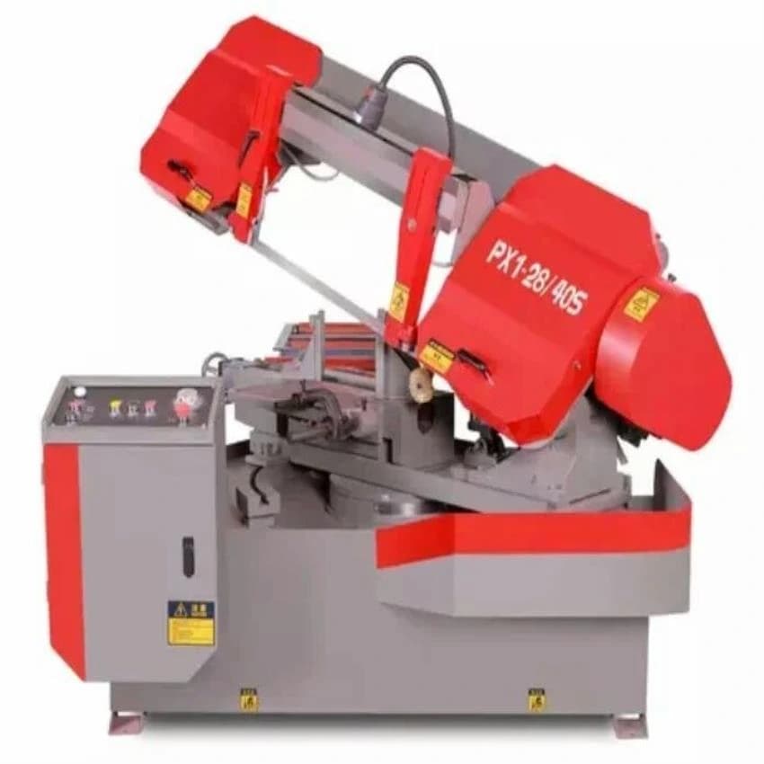 Heavy Duty Horizontal metal cutting Bandsaw machine, Material Grade: MS,SS, Capacity: 220mm