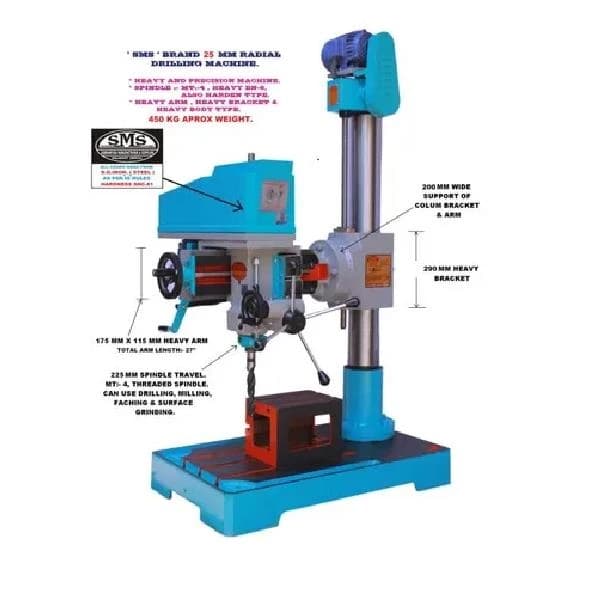 Auto Feed Radial Drilling Machine