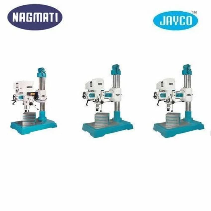 Back Geared Belt Drive Radial Drill Machine