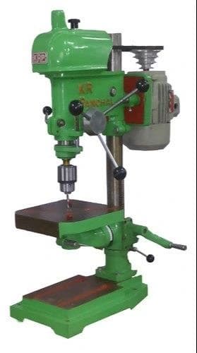BENCH DRILL MACHINE KRP BRAND, Spindle Travel: 80 Mm, Drilling Capacity (Steel): 13 Mm