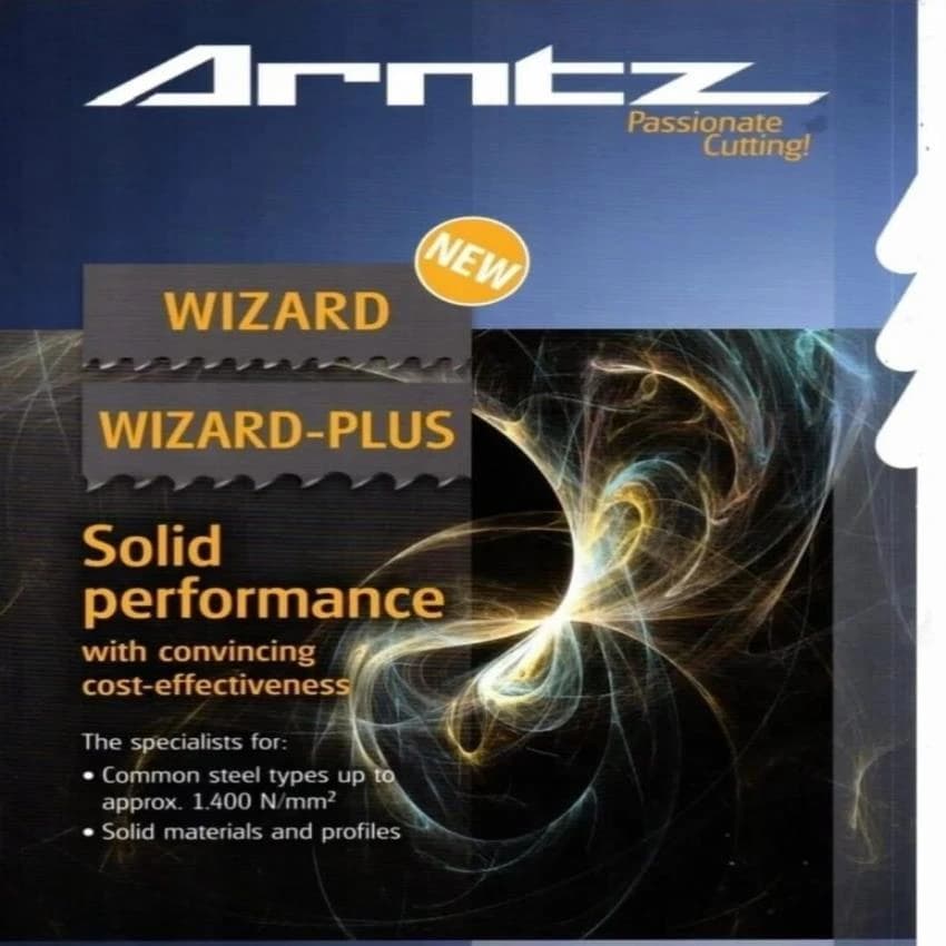 Polished SILVER Arntz Bimetal Band Saw Blades, For Industrial, Shape: Round