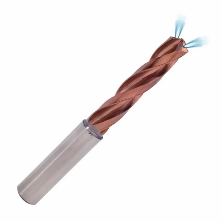 Taper Point Solid Carbide Through Coolant Drills