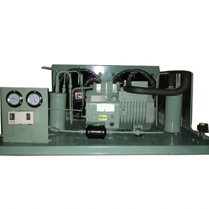 60 Hz Mild Steel Industrial Outdoor Refrigeration Condensing Unit, 380 V