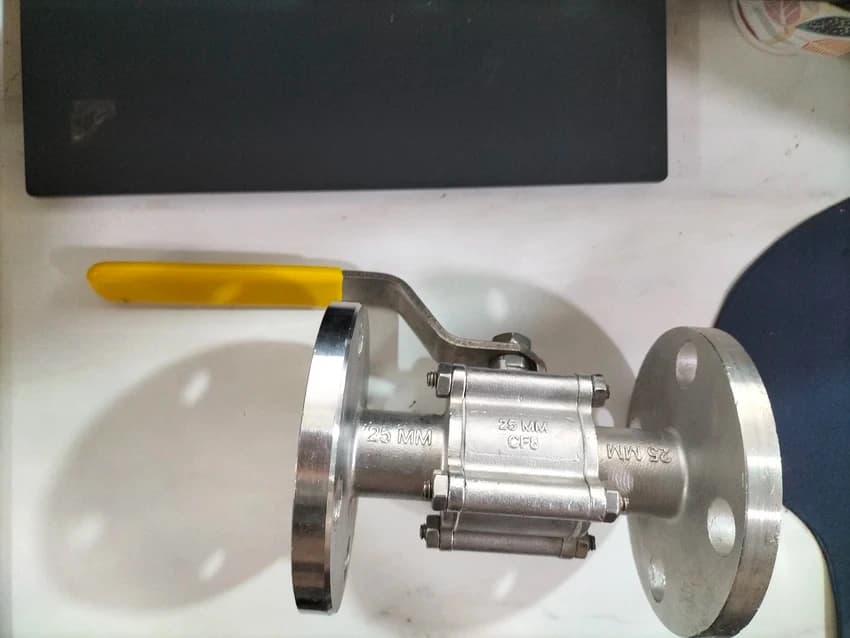 High Temperature Stainless Steel Industrial Ball Valve, Size: 1/2"" To 2""