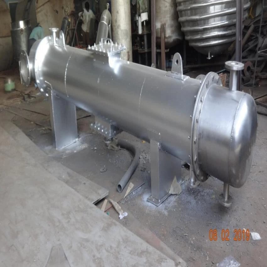 Krish Engineering SS Shell And Tube Heat Exchanger, For Mining & Construction Industry, Coil