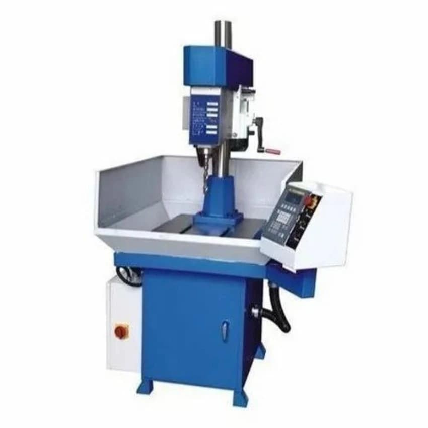 Mild Steel Automatic Single Axial Drill Machine, For Drilling, Capacity: 15mm