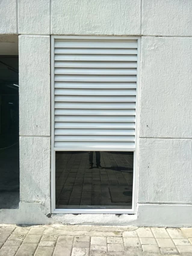 Aluminum Louvers, Powder Coated