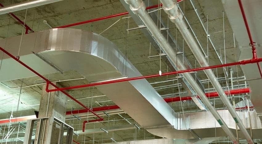 Exilon Rectangle,Square Commercial Building Prefabricated Duct, For Ventilation