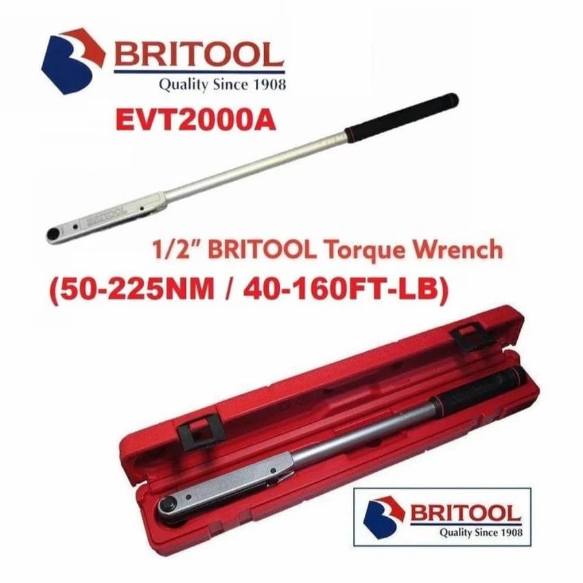 Britool (Stanley) Torque Wrenches (Britool Make), For Industrial, Drive Size: 1/2 Inch