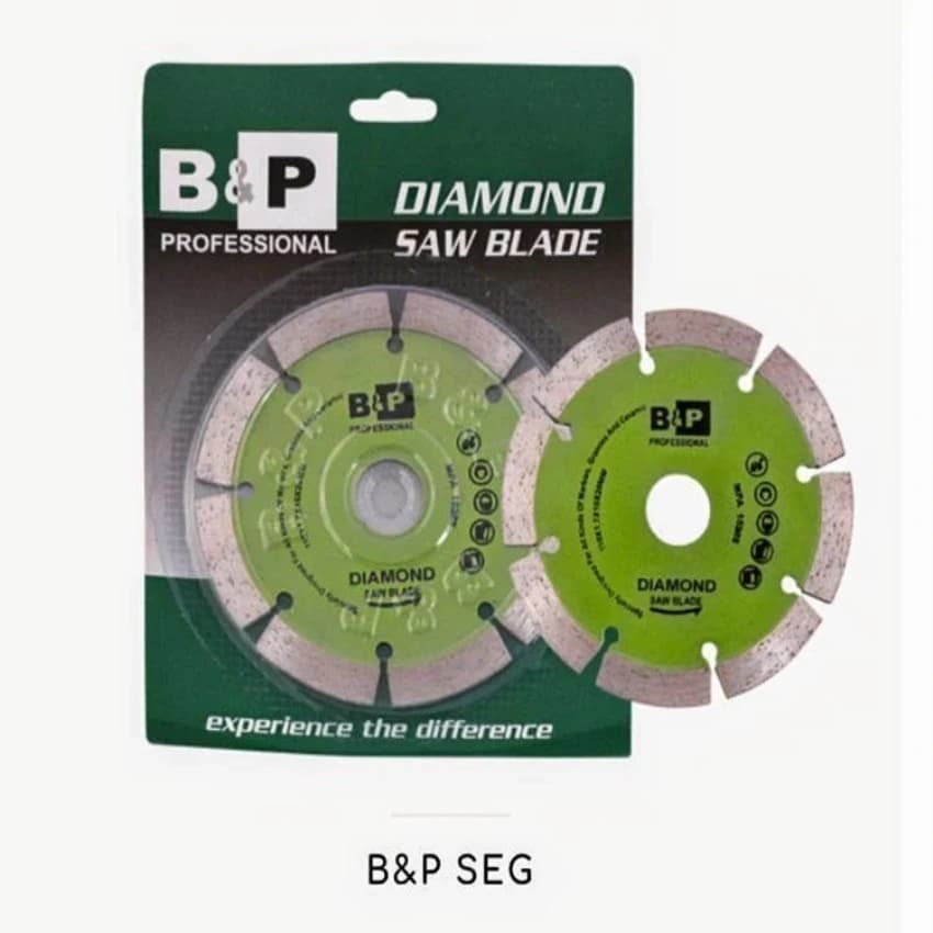 B & P PROFESSIONAL DIAMOND SAW BLADES, Size: 4 Inch