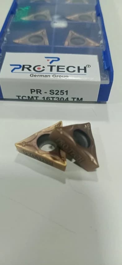 Protech german TCMT 16T304 TM PR-S251, Material Grade: Universal Grade