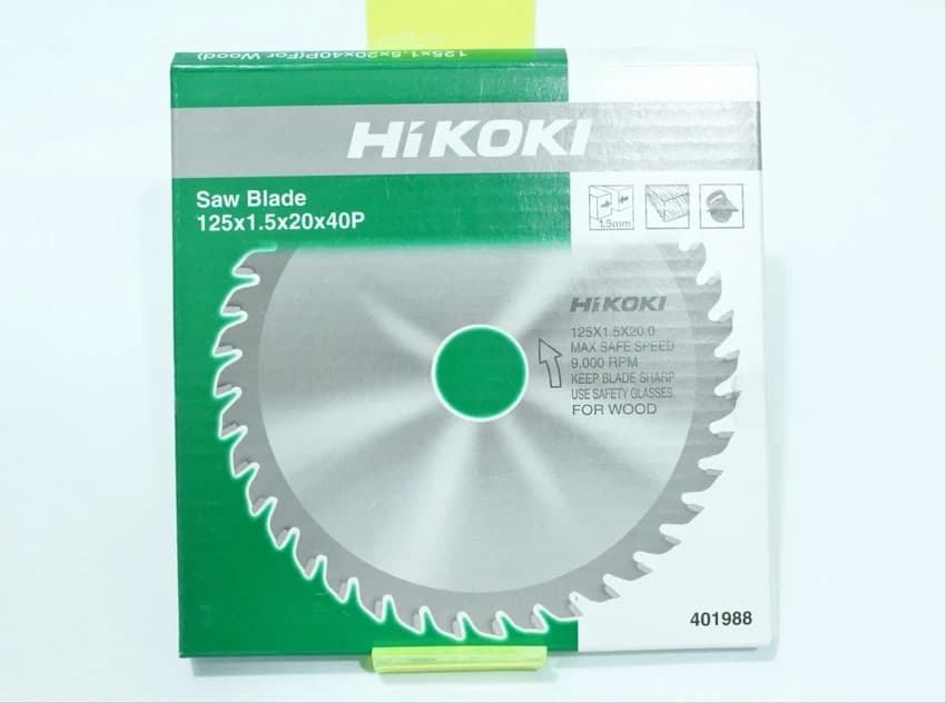 Hikoki 5 Inch TCT Saw Blade, For Wood Cutting