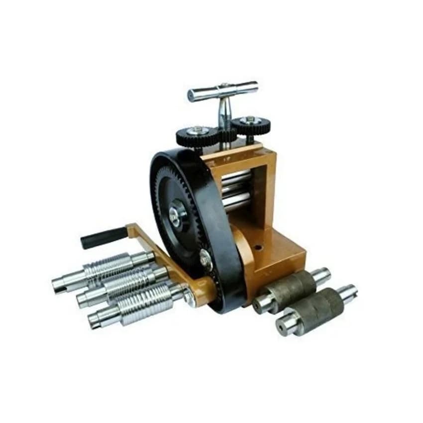 Cast Iron Mini Rolling Mill Machine, For Jewelry, Wire