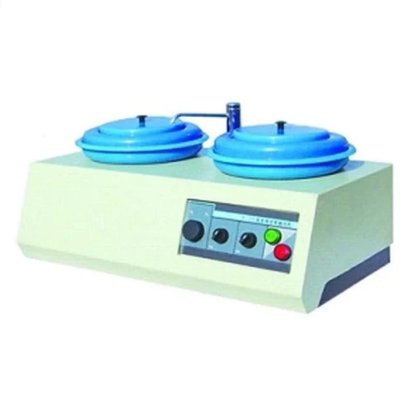Metallographic Specimen Polishing Machine Double Disc Laboratory Polisher
