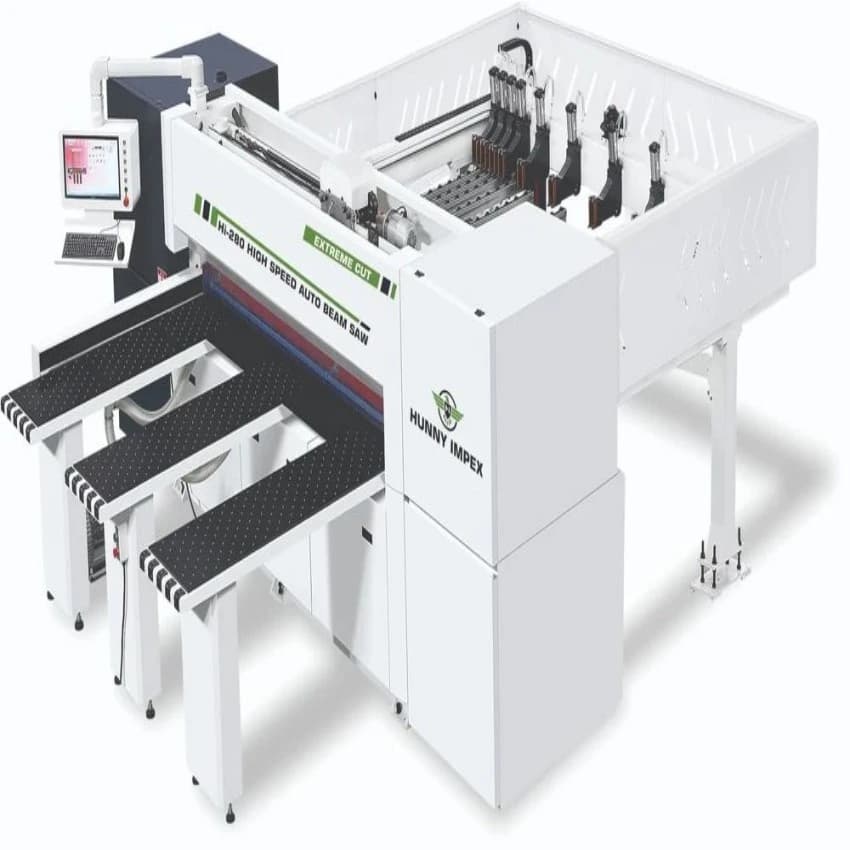 Beam Saw Machine, Automation Grade: Automatics, Size(in mm): 6000*4900*1890