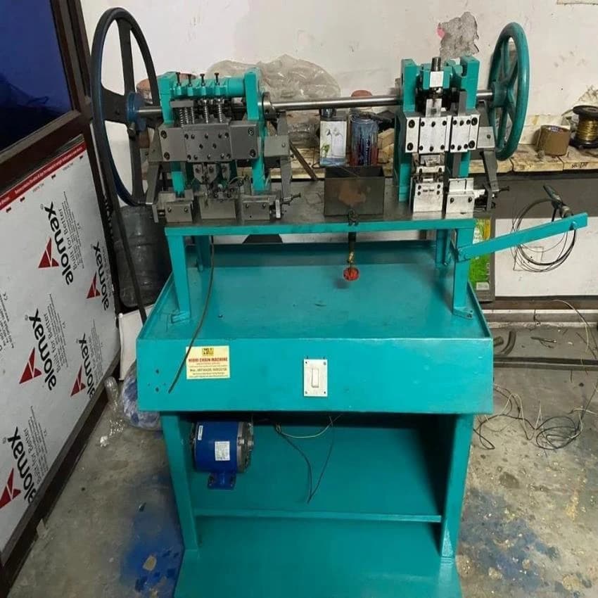 Stainless Steel Electric Fox Chain Making Machine