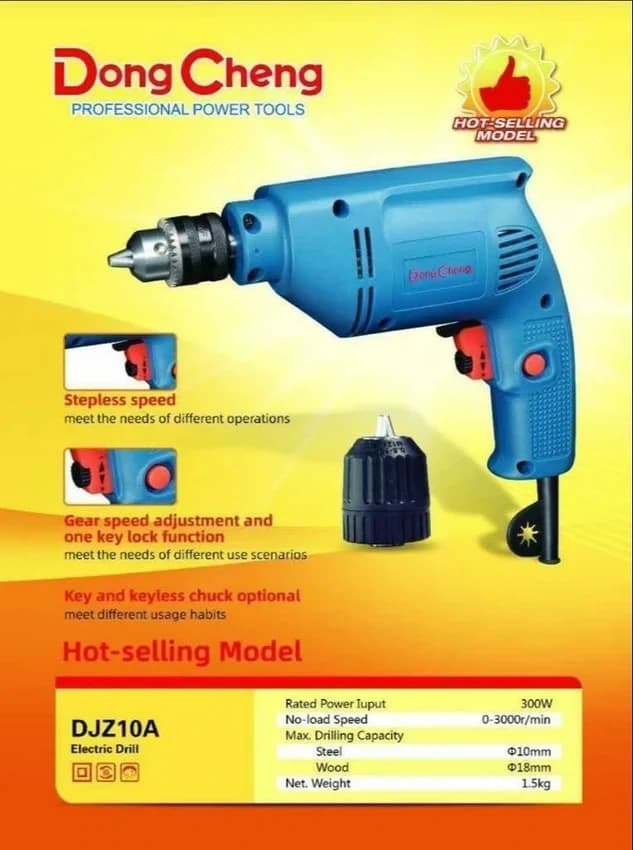 Dongcheng Djz10a Electric Drill