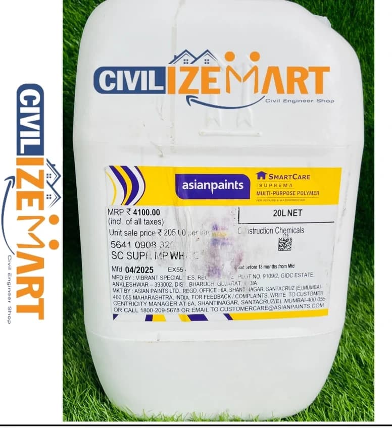 ASIANPAINTS SMARTCARE SUPREMA POLYMER Coating (20 kg)