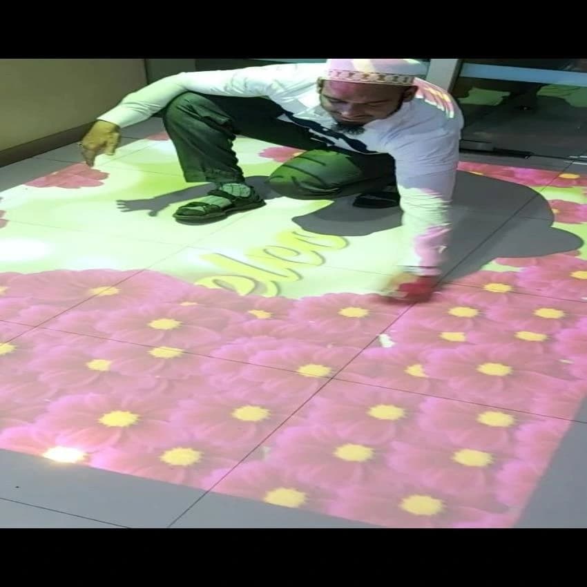 Interactive Floor Projection System