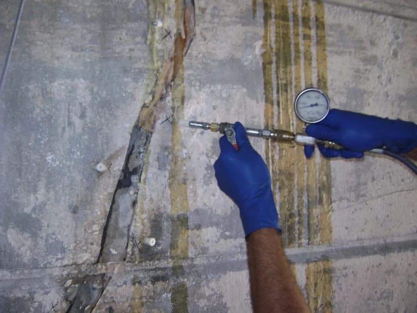 Polymer Pressure injection Grouting