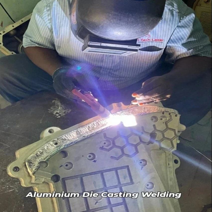 Aluminium die casting welding services