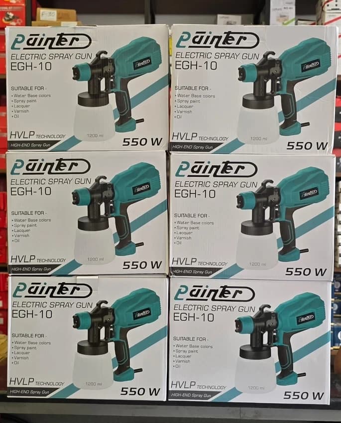 500 W Electric Spray Gun, 1.4 mm, 800 ml