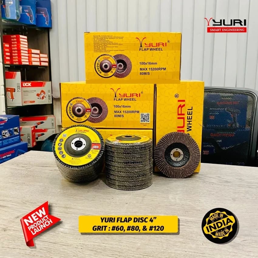 4 Inch Yuri 100x16mm Flap Wheel
