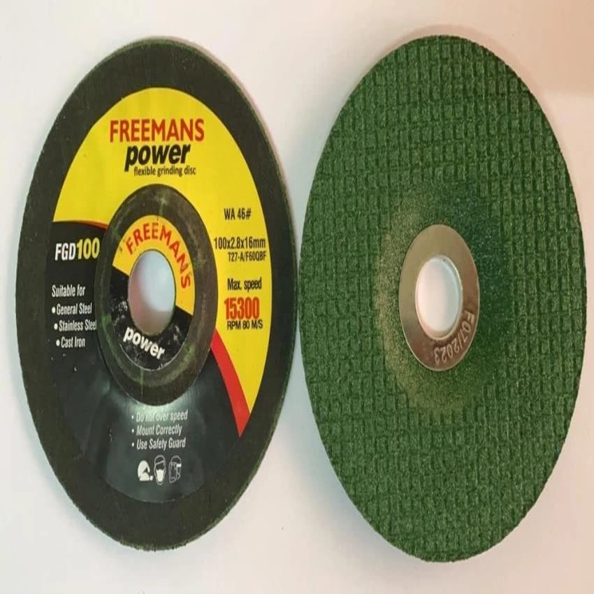 Freemans Power Flexible Grinding Disc 4 Inch