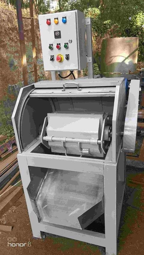Tumbling Barrel polishing machine, Power Consumption: 2 HP, Semi Automatic
