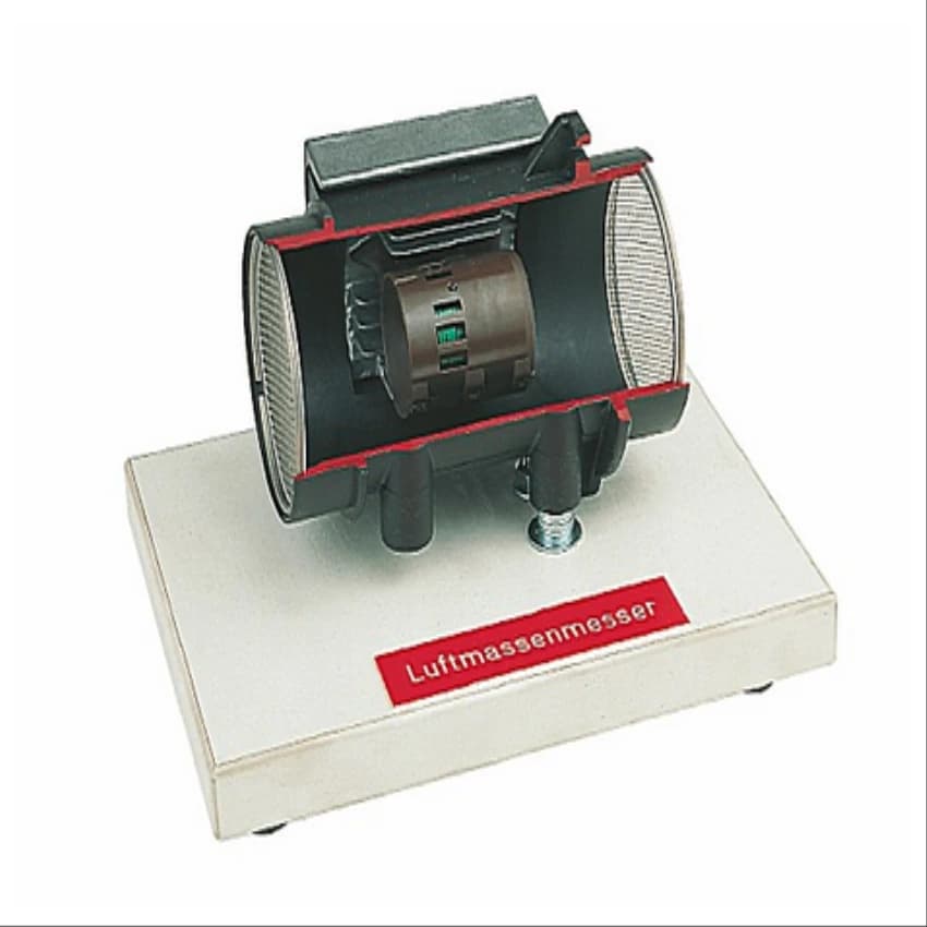 Air Flow Sensor With Platinum Heating Filament - Cutaway Model