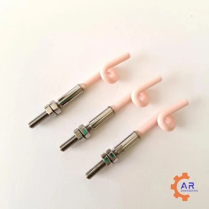Winding Machine Spares Textile Machinery Spare Parts Ceramic Guide, For Industrial