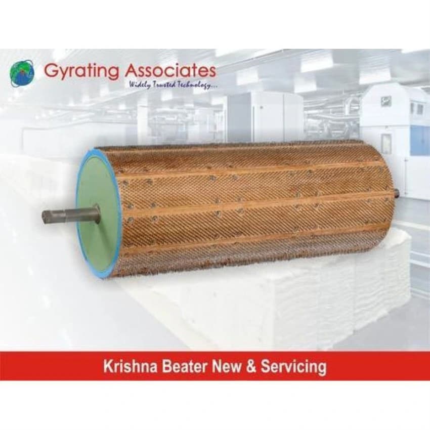 Aluminum And Wooden Blow Room Spinning Roller