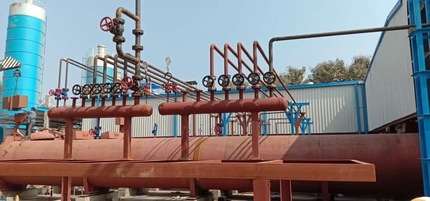 Ibr Steam Line Carbon Steel Boiler Erection Services