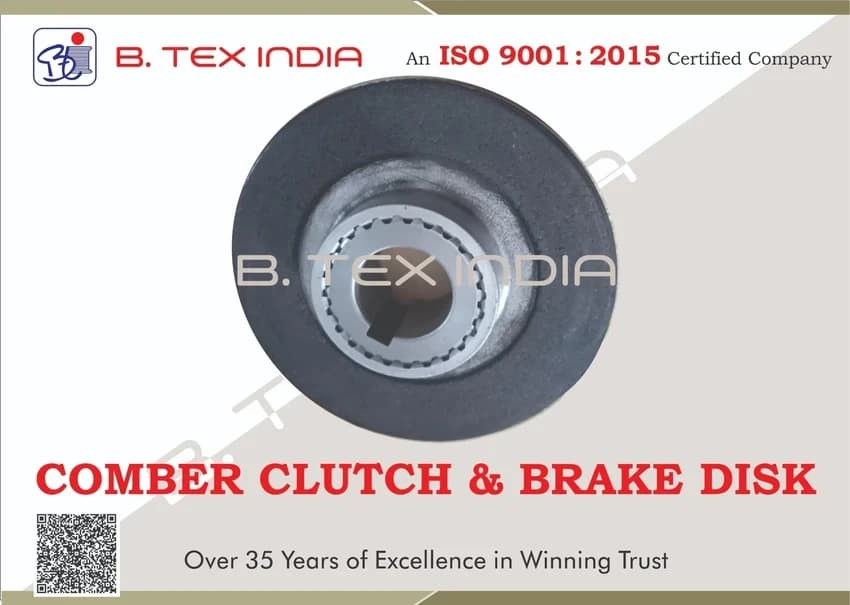 Comber Clutch And Disk Brake For Two Wheeler