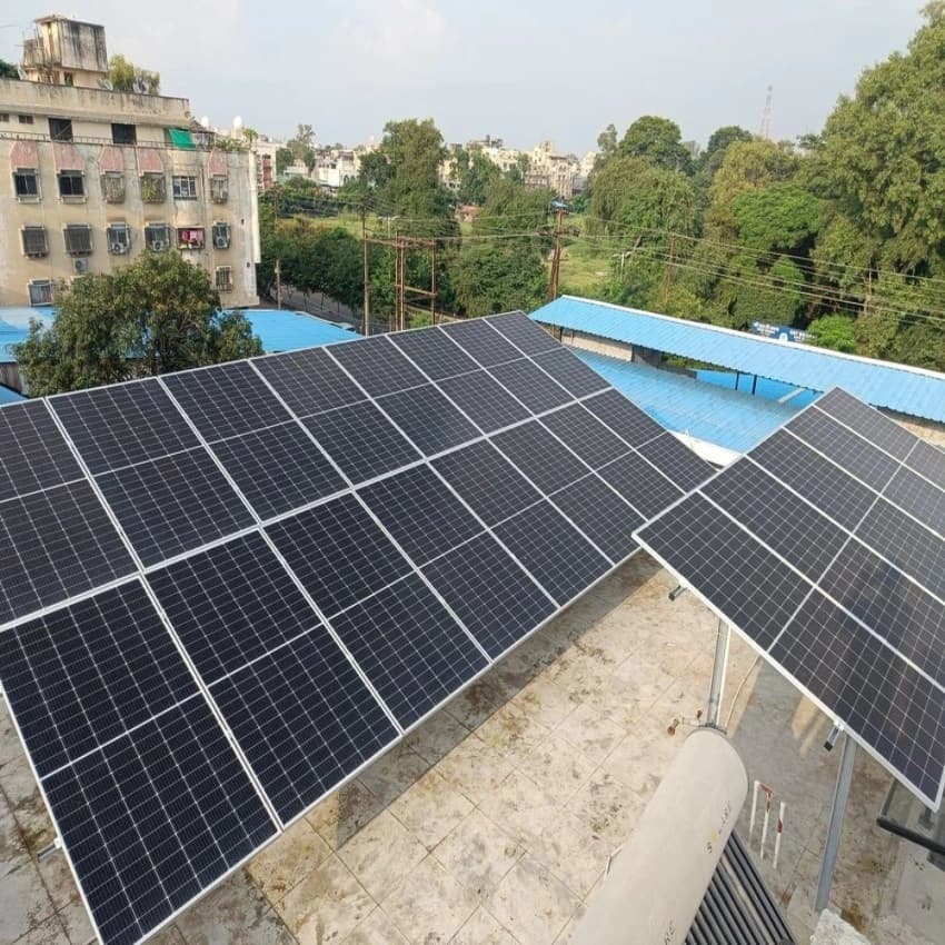 Grid Tie Roof Top Residential Solar Panel Installation Service