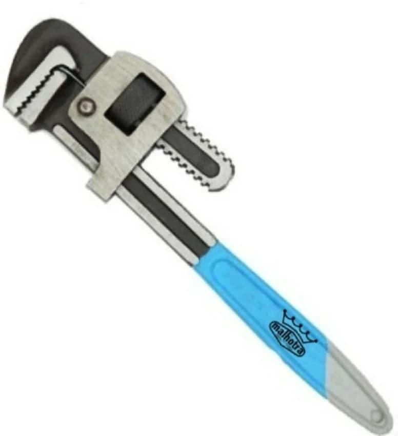 Malhotra Pipe Wrench Stillson Pattern, Drive Size: 1/4 Inch, Size: 12 Inch