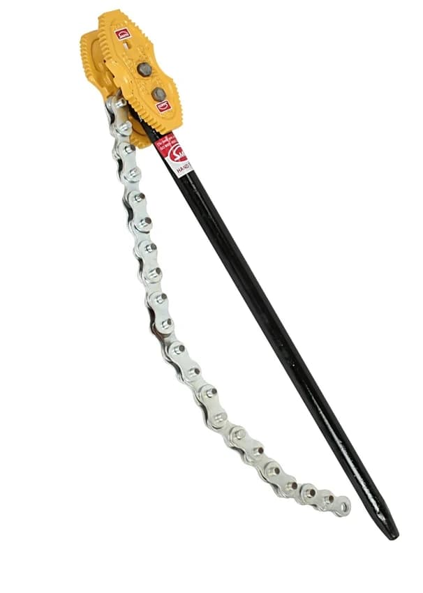 Carbon Steel Chain Pipe Wrench ST-140, 3/4 Inch