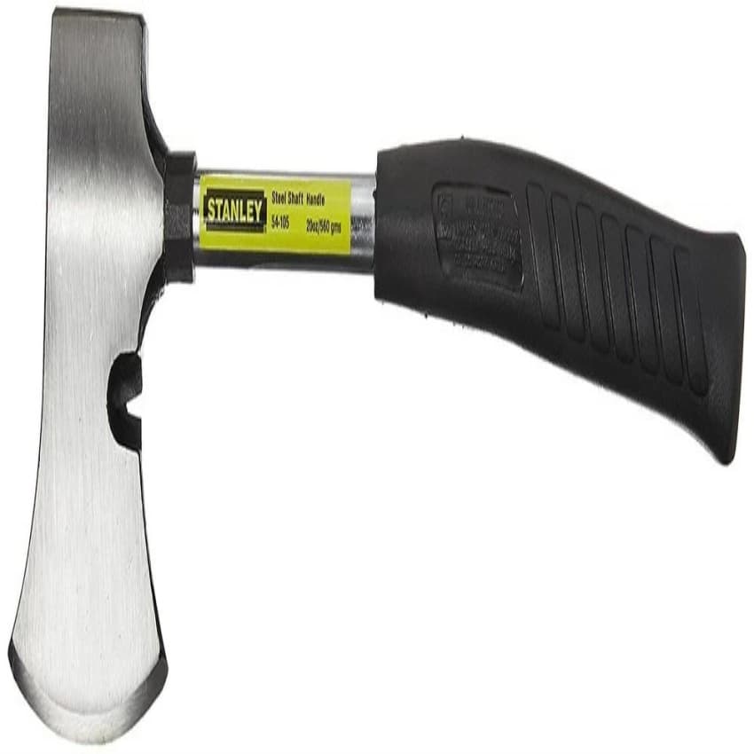 Chrome And Black STANLEY CAMP AXE STEEL SHAFT 54-105, Size: 560gms-20 Oz