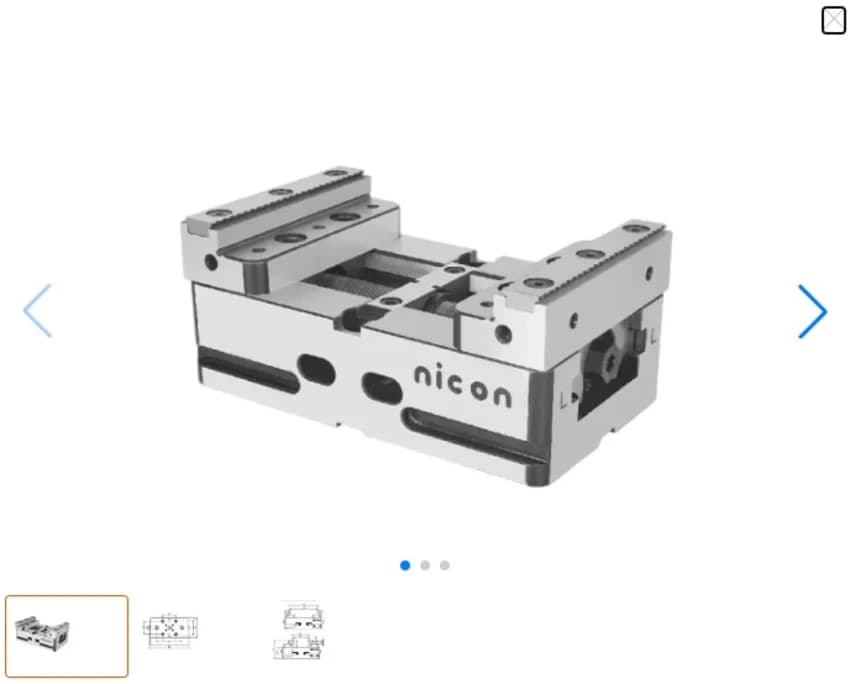PRECISION SELF CENTERING 5 AXIS VISE