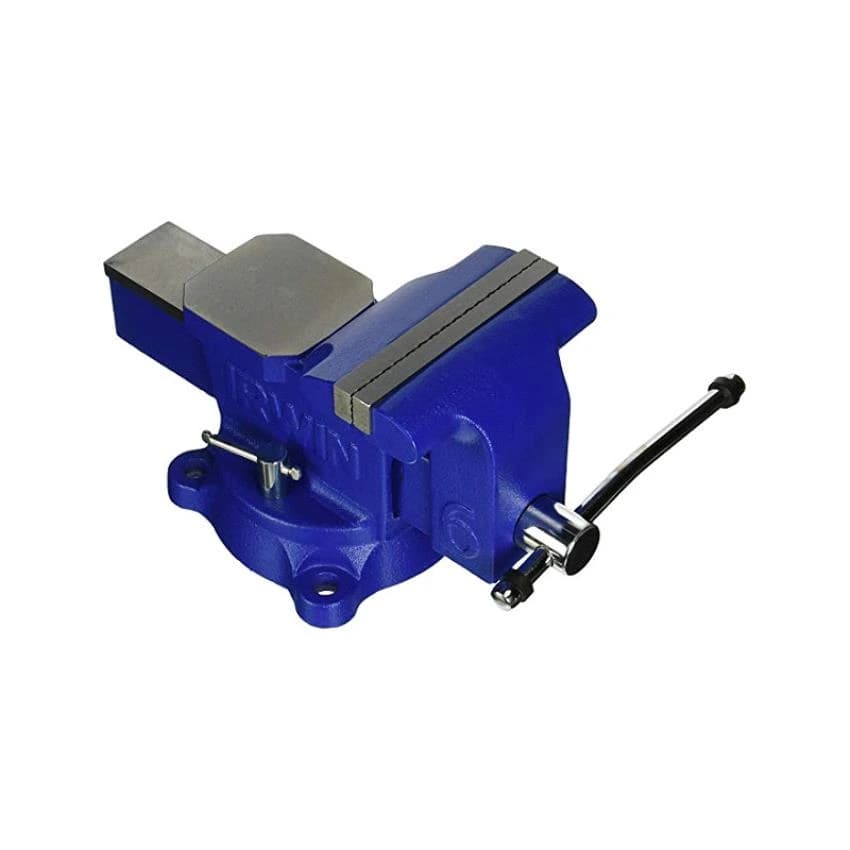 Bench Vice, 150mm 6"" A-101 Angular Double Rib: Gowin