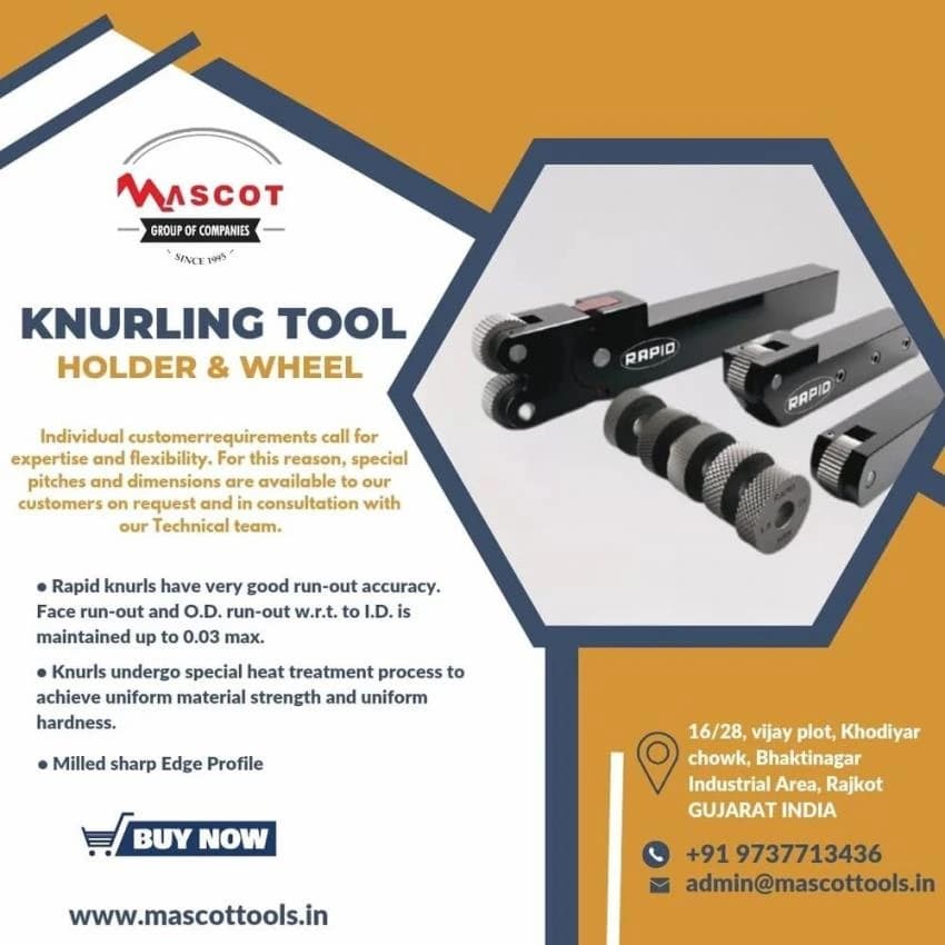 Steel Knurling Tool Holder