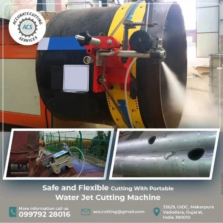 Portable Water Jet Cutting service