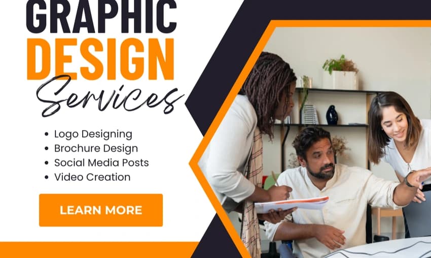 Gate Fold Brochure Graphic Design Service (Online)