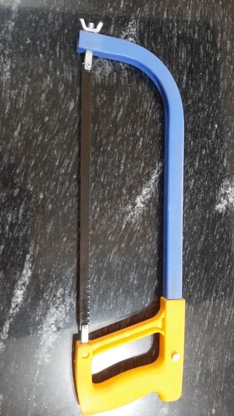 Iron Tubular hacksaw frame, 12 Inch